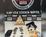 PM prende homem por tele-entrega de drogas em Divinópolis