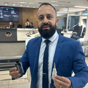 Após denúncia de arma branca em escola vereador apresenta projeto para instalação de câmeras