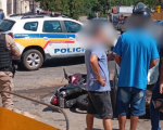 Divinópolis: Homem fica ferido em acidente entre moto e carro no Niterói