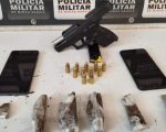 Homem é preso com drogas e arma de fogo no Tietê, em Divinópolis