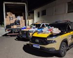 Mais de 5 mil pares de calçados sem nota fiscal são apreendidos em Oliveira; motorista é preso