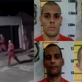 Quatro detentos fogem da Penitenciária de Formiga; câmera mostra fuga