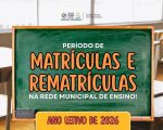 Educação de Cajuru divulga calendário de matrícula e rematrícula para alunos da Rede Municipal de Ensino