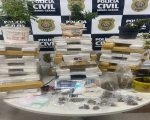 Casal é preso em Contagem com 60 kg de maconha e skunk