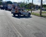 Bombeiro é atropelado enquanto atendia vítima de acidente em BH