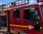 Incêndio atinge loja em reforma na Avenida JK