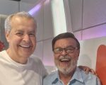 Mayrink Junior ganhou uma caixa de Jumentinho no Programa Jorge Neto