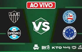 Final de jogos Atlético 3×0 Bahia e Grêmio 0x1 Cruzeiro pelo Brasileirão
