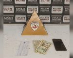Homem foragido da justiça é preso com cheque furtado e dólares em Carmo do Cajuru