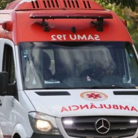 Homem sofre choque el&eacute;trico em Nova Serrana e &eacute; encaminhado para hospital em Divin&oacute;polis