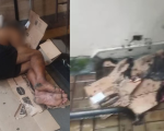 Morador de rua ameaça funcionária e coloca fogo em travesseiro na porta de loja em Divinópolis