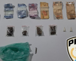 Pitangui: PM apreende adolescente que invadiu residência para esconder drogas