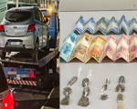 PM prende rapaz com drogas e veículo clonado em Nova Serrana