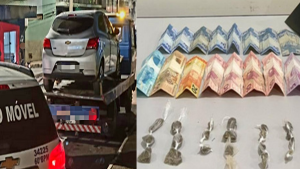 PM prende rapaz com drogas e ve&iacute;culo clonado em Nova Serrana