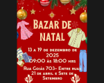 Projeto Cidade Voluntária realiza Bazar de Natal Solidário em Divinópolis até sexta (19)