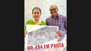 Entrevista: Gleide Andrade diz que DNIT j&aacute; elabora projeto de duplica&ccedil;&atilde;o da BR-494 com mais de 2 km