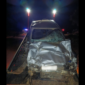 Colisão na MG-429 deixa um morto e dois feridos graves em Lagoa da Prata