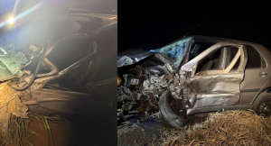Ultrapassagem provoca acidente grave na BR-354, em Formiga/MG