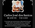 Morre Carlos José dos Santos, o Carlinhos do Reinado