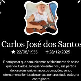 Morre Carlos José dos Santos, o Carlinhos do Reinado