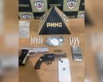 Polícia Militar prende jovem por tráfico de drogas e posse ilegal de arma em Bambuí