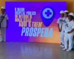 Estudantes da rede estadual e do Trilhas de Futuro visitam instalações do Hospital Regional de Teófilo Otoni