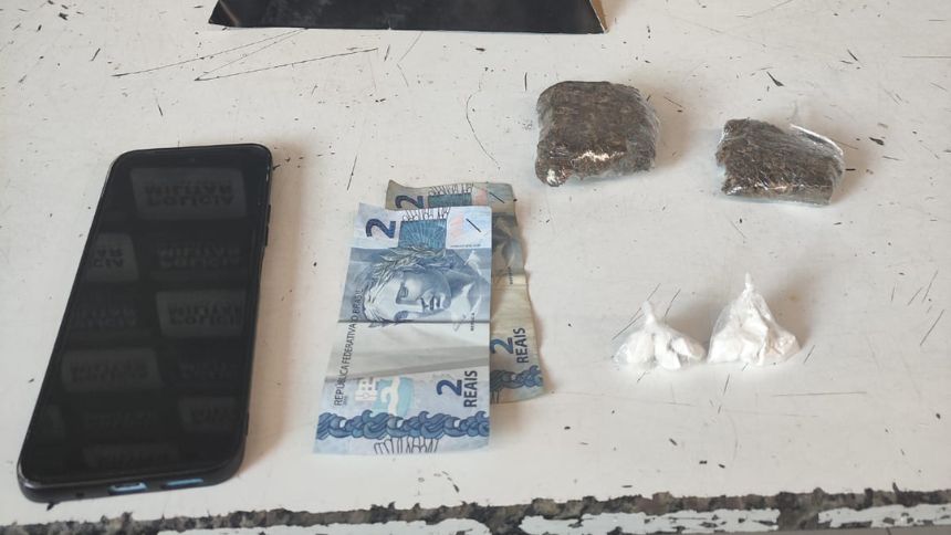 Homem é preso com drogas no Candelária, em Divinópolis