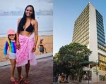 Mãe e filha que caíram do 10º andar de hotel em BH são sepultadas em Sabará