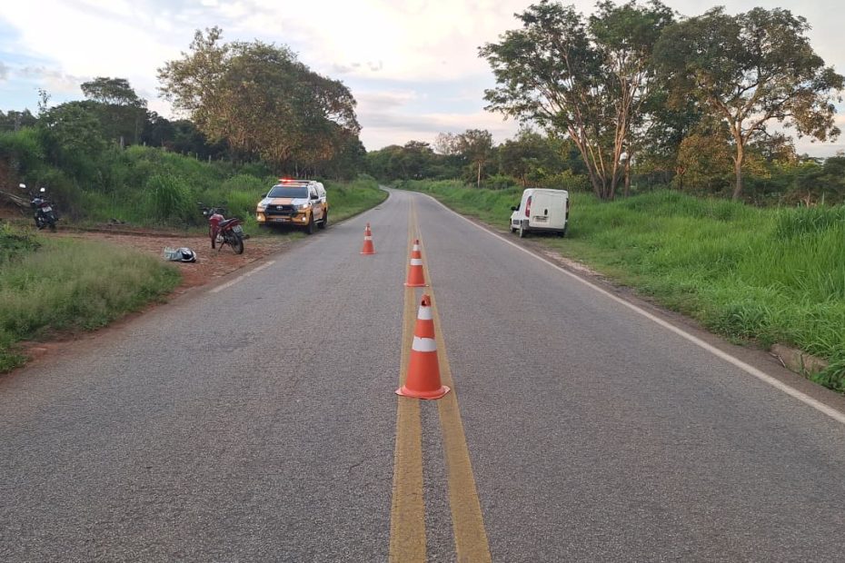 Motociclista sem CNH fica ferida em acidente na AMG-0320, em São Gonçalo do Pará