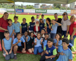 Instituto Divicred leva alunos do +Futuro para ação de Natal na Arena Sicoob Divicred