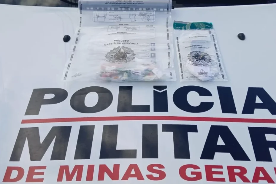 PM apreende balas com suspeita de contaminação em Itaúna; doces eram distribuídos em praça