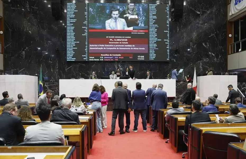 Privatização da Copasa é aprovada em definitivo na Assembleia