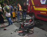 Jovem fica ferido em acidente com motocicleta no bairro São Luís, em Divinópolis