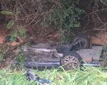 Acidente mata casal, filhas e sobrinha na MG-164 em Martinho Campos