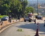 Acidente causa lentidão no Anel Rodoviário de BH na manhã deste sábado