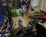 Motociclista bêbado e inabilitado colide com viatura e acaba preso em Nova Serrana
