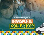 Carmo do Cajuru abre, no início de janeiro, cadastramento para o Transporte Escolar 2026