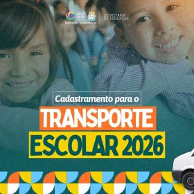 Carmo do Cajuru abre, no início de janeiro, cadastramento para o Transporte Escolar 2026