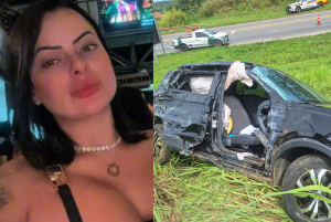 Exclusivo: polícia investiga feminicídio em acidente que matou mulher na MG-050; suspeito foi preso no velório