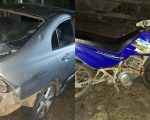 Motociclista fica gravemente ferido após acidente na MG-260, em Cláudio