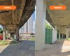 Viaduto do Esplanada passa por recuperação estrutural com acompanhamento técnico da Prefeitura