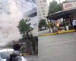 Botijão de gás explode em bar no Centro de Divinópolis e mobiliza bombeiros
