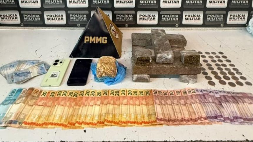 Casal é preso com 8 kg de drogas na rodoviária de Divinópolis