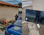 Nova Serrana: Tio e sobrinho são presos após furto de televisão em CMEI