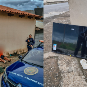 Nova Serrana: Tio e sobrinho são presos após furto de televisão em CMEI