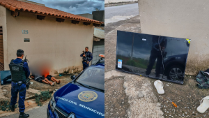 Nova Serrana: Tio e sobrinho s&atilde;o presos ap&oacute;s furto de televis&atilde;o em CMEI