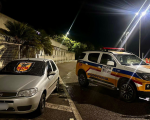 PMR apreende carro com sinais de adulteração na MG-050, em Divinópolis