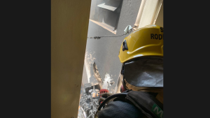 Inc&ecirc;ndio atinge &aacute;rea interna de com&eacute;rcio no Centro de Formiga