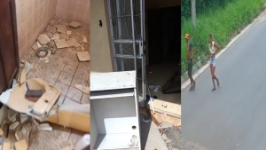 V&Iacute;DEO: Casa &eacute; furtada no bairro S&atilde;o Lu&iacute;s, em Divin&oacute;polis