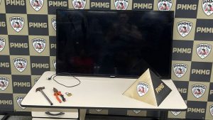 PM prende suspeito de furto em Lagoa da Prata